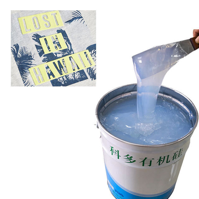 20kg 2.3 MPa Machine Printing Silicone For Fabric